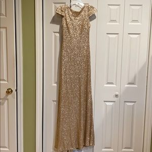 Gold gown